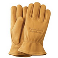Gold Deerskin Leather Gloves